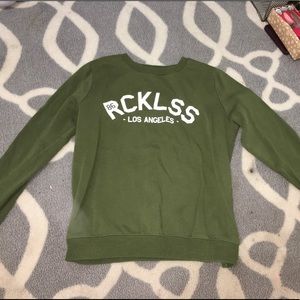Young & Reckless sweatshirt.